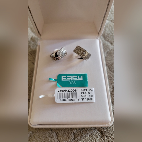 Effy Jewelry - EFFY Diamond Huggie Earrings